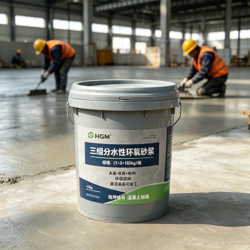 义乌三组份水性环氧砂浆